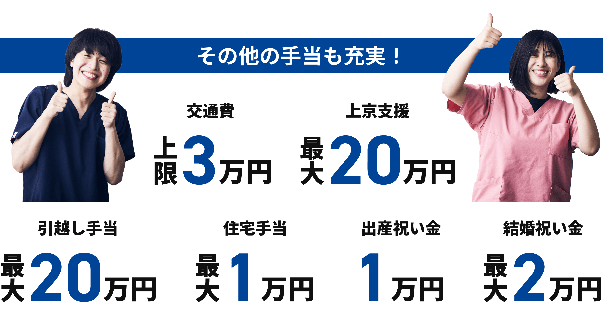 その他の手当も充実！